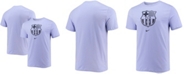 Nike Men's Purple Barcelona Evergreen Crest T-shirt